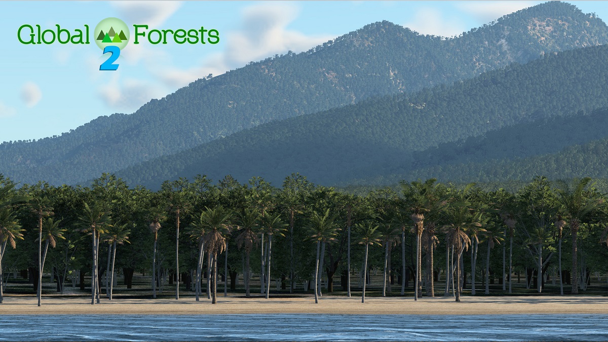 GeoReality釋出XP Global Forests v2植被優化插件