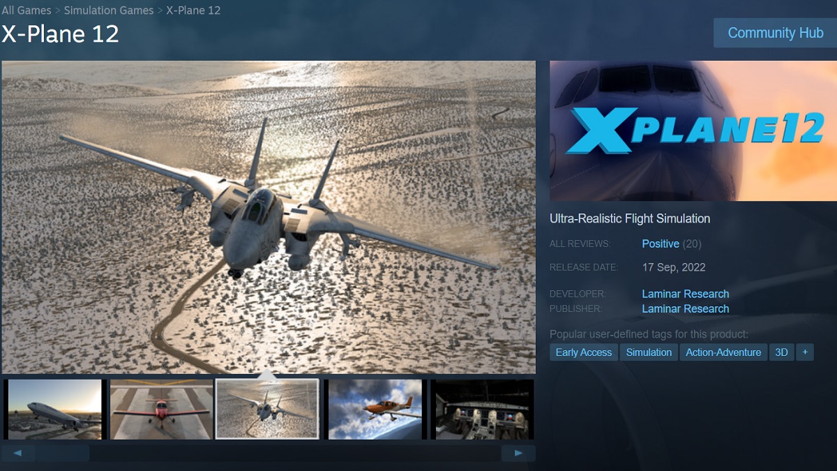 不是標錯價！X-Plane 12上架Steam並採用地區性訂價策略