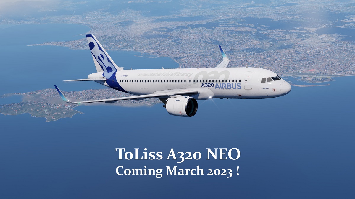 ToLiss宣布將推出X-Plane A320NEO