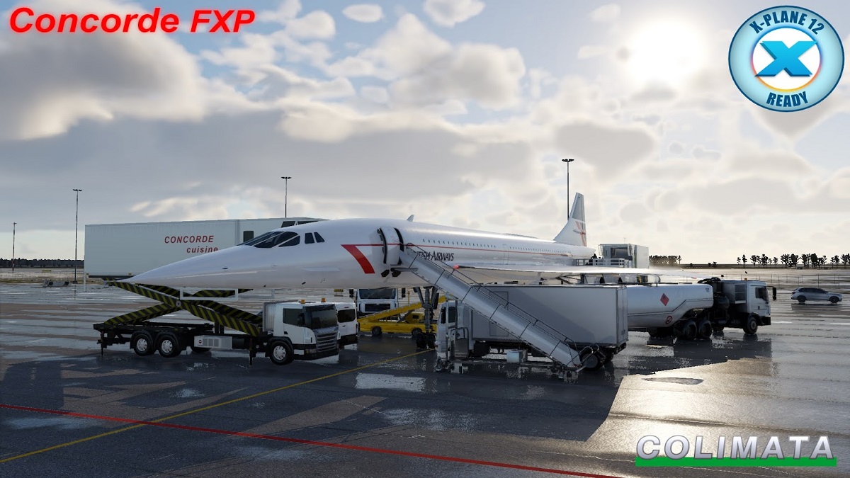 Colimata釋出XP12 Concorde v3更新版